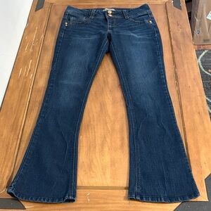 Democracy Women's Boot Cut Jeans - Dark Blue